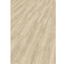 Nahaufnahme von Laminatboden mit Holzstruktur