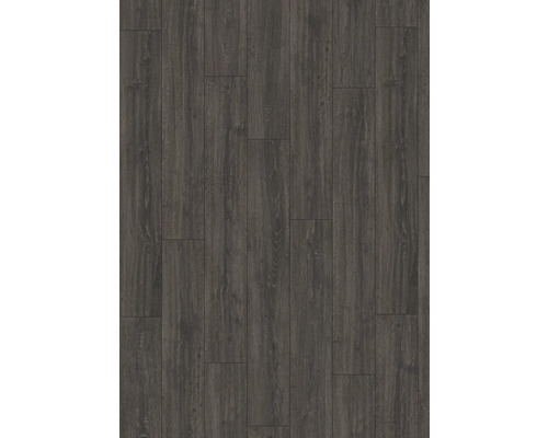 Dunkler Laminatboden in Holzoptik für den Innenbereich.