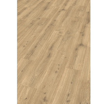 Nahaufnahme von Laminatboden mit Holzstruktur