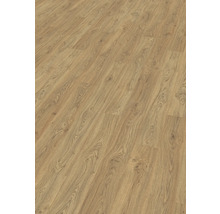 Nahaufnahme von Laminatboden mit Holzoptik