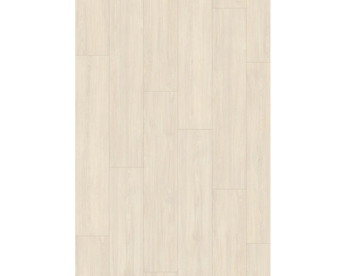 Verlegung von hellem Laminatboden mit Holzoptik