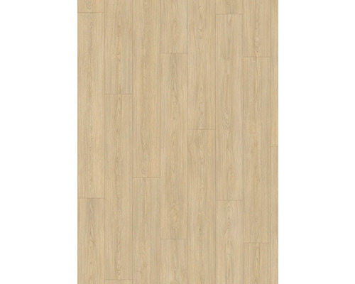 Ansicht von hellem Laminatboden mit Holzoptik