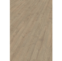 Verlegtes Laminat mit Holzoptik als Bodenbelag