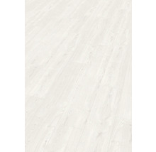 Heller Laminatboden mit Holzmaserung