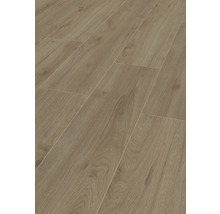 Verlegte Laminatböden mit Holzoptik