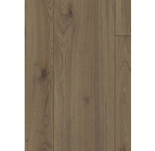 Nahaufnahme von Laminatboden mit Holzstruktur