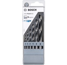 Bosch Logo. HSS PointTeQ Metallbohrer Set, 6-teilig