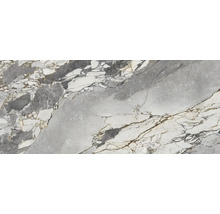 Produktbild: Feinsteinzeug Wand- und Bodenfliese Wandfliese Gravel Stone 120 cm x 280 cm x 0,6 cm matt tiefenstruktur rektifiziert