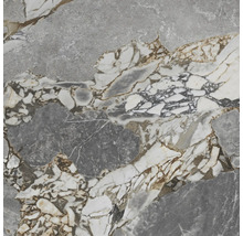 Produktbild: Feinsteinzeug Wand- und Bodenfliese Wandfliese Gravel Stone 120 cm x 120 cm x 0,9 cm glänzend rektifiziert