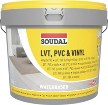 Soudal Klebstoff für LVT, PVC und Vinyl in einem Eimer mit einem Gewicht von 13 Kilogramm