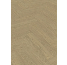 Verlegung von Laminatboden im Fischgrätmuster