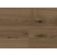 Holzboden mit Maserung und Astlöchern