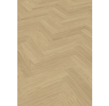 Holzboden mit Fischgrätmuster