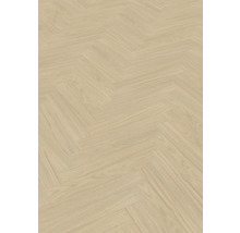 Helle Holzbodenverlegung im Fischgrätmuster