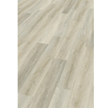 Verlegter heller Vinylboden in Holzoptik