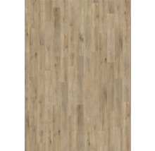 Verlegtes Laminat mit Holzoptik.
