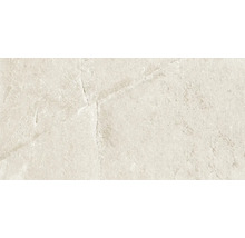 Produktbild: Feinsteinzeug Wand- und Bodenfliese Cool Stone weiß matt rektifiziert 29,8 x 59,8 x 0,9 cm