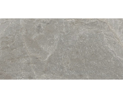 Feinsteinzeug Wand- und Bodenfliese Cool Stone grau matt rektifiziert 29,8 x 59,8 x 0,9 cm