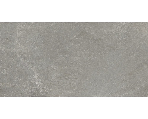 Feinsteinzeug Wand- und Bodenfliese Cool Stone grau matt rektifiziert 29,8 x 59,8 x 0,9 cm