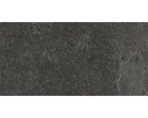 Feinsteinzeug Wand- und Bodenfliese Cool Stone anthrazit matt rektifiziert 29,8 x 59,8 x 0,9 cm