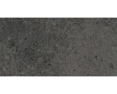 Feinsteinzeug Wand- und Bodenfliese Cool Stone anthrazit matt rektifiziert 29,8 x 59,8 x 0,9 cm