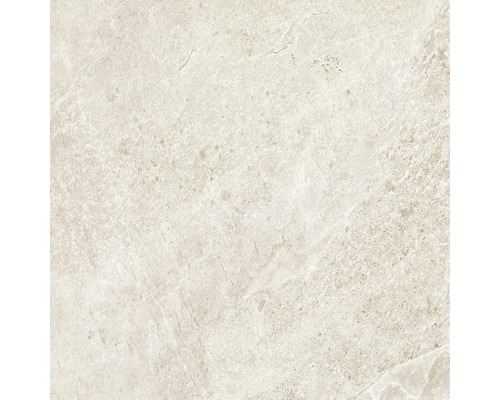 Feinsteinzeug Wand- und Bodenfliese Cool Stone weiß matt rektifiziert 59,8 x 59,8 x 0,9 cm