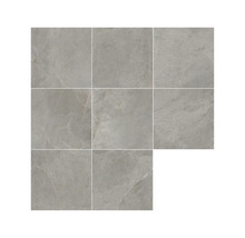 Quadratische Bodenfliesen mit Steinoptik