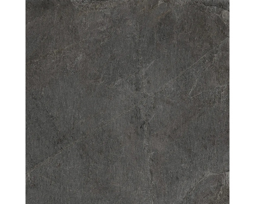 Feinsteinzeug Wand- und Bodenfliese Cool Stone anthrazit matt rektifiziert 59,8 x 59,8 x 0,9 cm