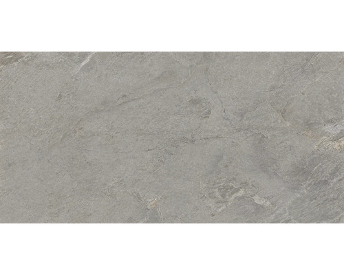 Feinsteinzeug Wand- und Bodenfliese Cool Stone grau matt rektifiziert 59,8 x 119,8 x 0,9 cm