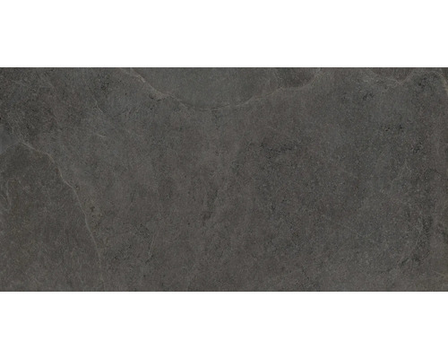 Feinsteinzeug Wand- und Bodenfliese Cool Stone anthrazit matt rektifiziert 59,8 x 119,8 x 0,9 cm
