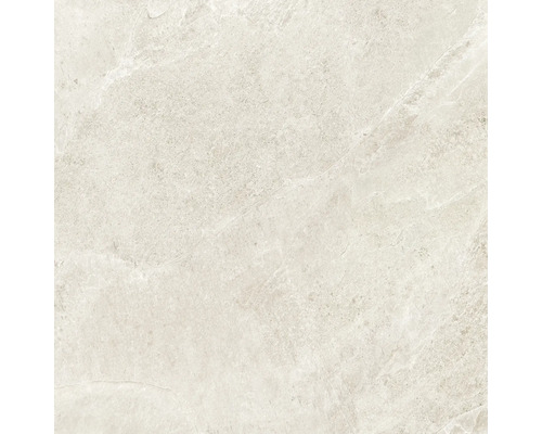 Feinsteinzeug Wand- und Bodenfliese Cool Stone weiß matt rektifiziert 119,8 x 119,8 x 0,9 cm
