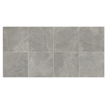 Graue Keramikfliesen mit Marmoroptik, geeignet für Wand- und Bodenbeläge