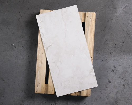 Wand- und Bodenfliese Pamesa Hermes cream 60x120 cm Tiefenstruktur