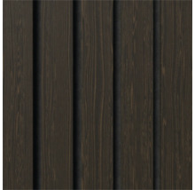 Holzfassade mit Nut und Feder