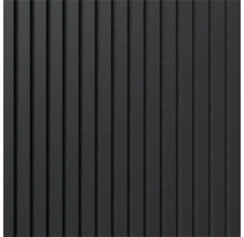 Wandpaneele mit vertikalen Lamellen für Innenräume