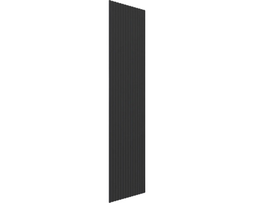 Fjordwall Akustikpaneel Linoleum Schwarz 2400 x 600 x 20 mm