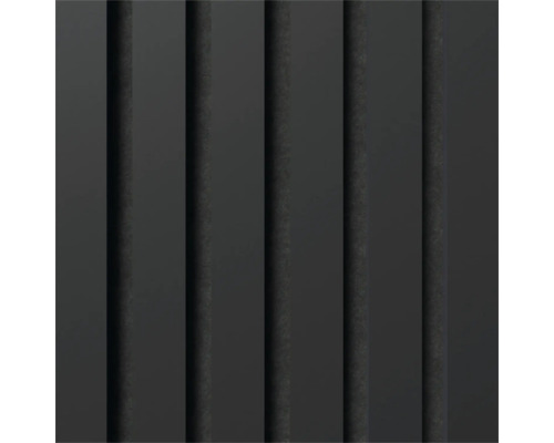Fjordwall Akustikpaneel Linoleum Schwarz 2400 x 600 x 20 mm