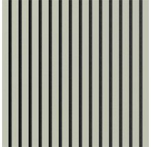 Paneel mit schmalen, vertikalen Streifen für Wandgestaltung