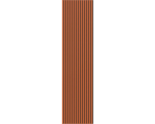 Fjordwall Akustikpaneel Linoleum Orange 2400 x 600 x 20 mm