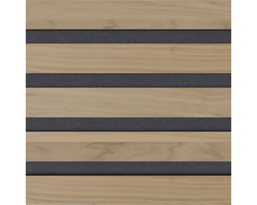 Fjordwall Akustikpaneel Hexagon Walnuss 265 x 265 x 9 mm 1 Pack = 3 Stück