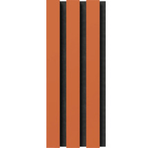 Produktbild: Handmuster zu Fjordwall Akustikpaneel Linoleum Orange 300 x 150 mm