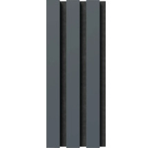 Produktbild: Handmuster zu Fjordwall Akustikpaneel Linoleum Petrolblau 300 x 150 mm