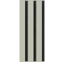 Produktbild: Handmuster zu Fjordwall Akustikpaneel Linoleum Hellgrau 300 x 150 mm