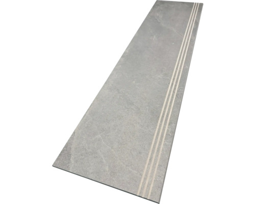 Produktbild 3 (groß) MIRAVA Feinsteinzeug Treppenstufe NARVIK smoke 30 x 120 x 0,85 cm