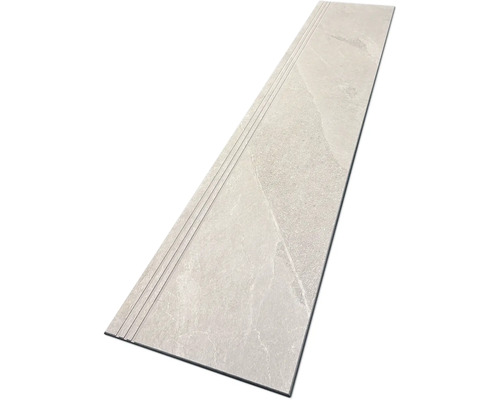 MIRAVA Feinsteinzeug Treppenstufe NARVIK sand 30 x 120 x 0,85 cm