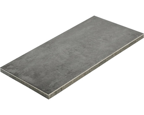 Rechteckige Bodenfliese aus Keramik