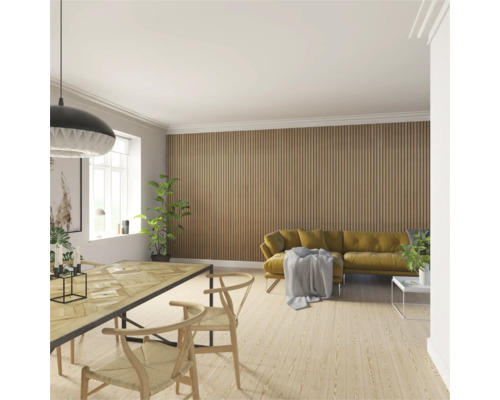 Fjordwall Akustikpaneel LUX Eiche 2400 x 600 x 20 mm