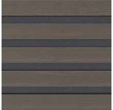 Terrassendielen aus Holz und Kunststoff im Detail