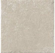 Quadratische Fliese mit marmorierter Oberfläche.