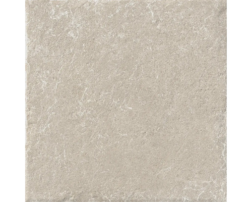 Quadratische Fliese mit marmorierter Oberfläche.